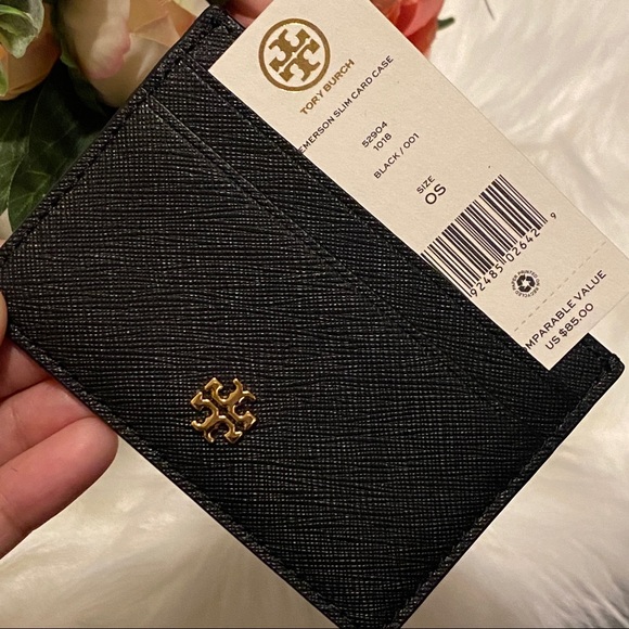 NWT: Tory Burch Emerson Slim Card Case - Picture 3 of 6